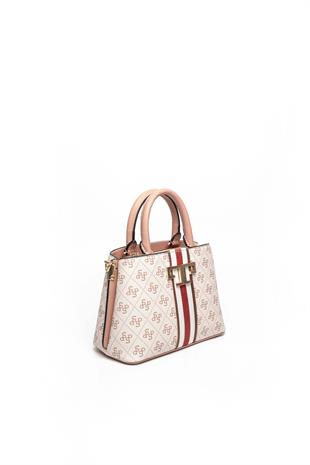 Silver & Polo Pembe - Somon SP987 Kadın El Çantası