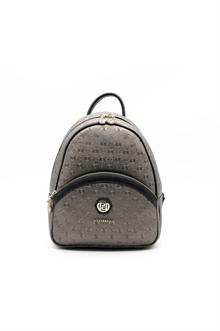 Silver & Polo Platin - Siyah SP945 Kadın Sırt Çantası