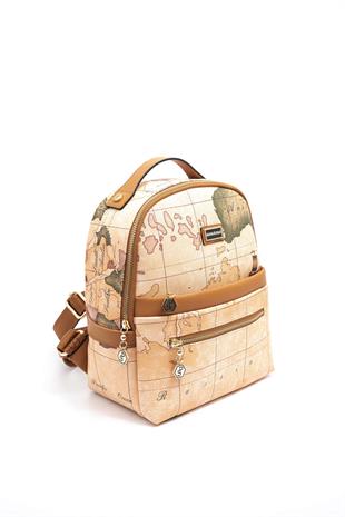 Silver & Polo Pudra - A.Taba SP1061 Kadın Sırt Çantası