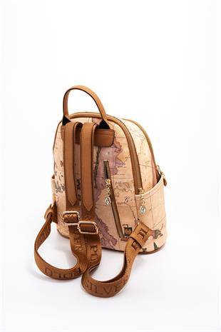 Silver & Polo Pudra - A.Taba SP1161 Kadın Sırt Çantası