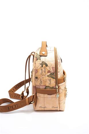 Silver & Polo Pudra - A.Taba SP1061 Kadın Sırt Çantası