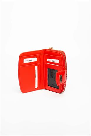 Silver & Polo Rugan Kırmızı SP874 Kadın Cüzdan & Kartlık