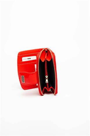 Silver & Polo Rugan Kırmızı SP874 Kadın Cüzdan & Kartlık
