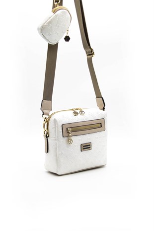 Silver & Polo Sedef - Nut SP1038 Kadın Çapraz Çanta