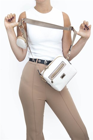 Silver & Polo Sedef - Nut SP1038 Kadın Çapraz Çanta