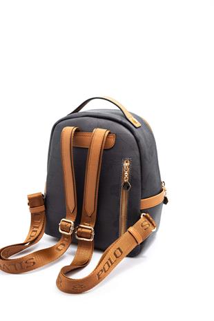 Silver & Polo Siyah - A.Taba SP1061 Kadın Sırt Çantası