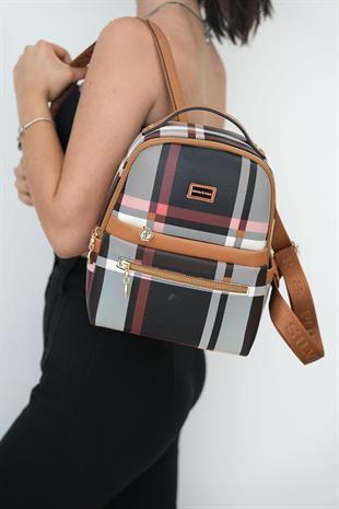 Silver & Polo Siyah - A.Taba SP1061 Kadın Sırt Çantası