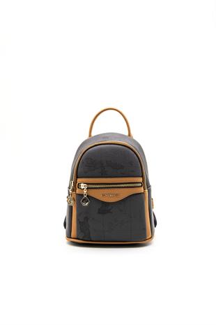 Silver & Polo Siyah - A.Taba SP983 Kadın Sırt Çantası