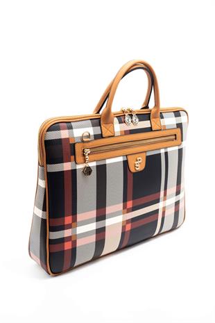 Silver & Polo Siyah - A.Taba SP1175 Kadın Laptop & Evrak Çantası