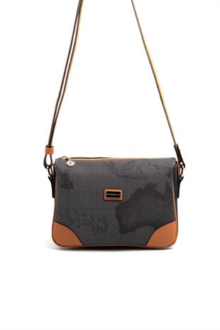 Silver & Polo Siyah - A.Taba SP784 Kadın Çapraz Çanta