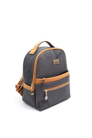 Silver & Polo Siyah - A.Taba SP1061 Kadın Sırt Çantası