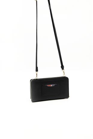 Silver & Polo Siyah Beyaz - Mat Siyah - Kemik SP1138 Kadın Cüzdan & Kartlık