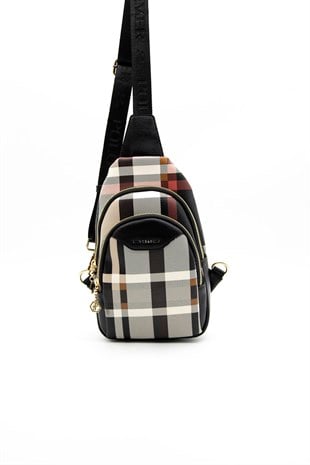 Silver & Polo Siyah - Siyah SP959 Kadın Bel Çantası