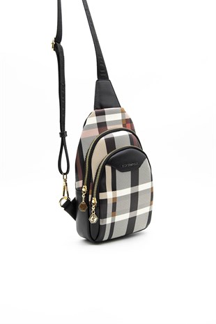 Silver & Polo Siyah - Siyah SP959 Kadın Bel Çantası