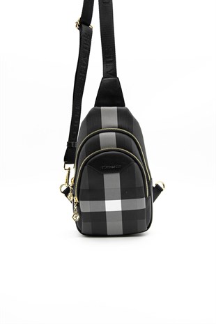 Silver & Polo Siyah - Siyah SP959 Kadın Bel Çantası