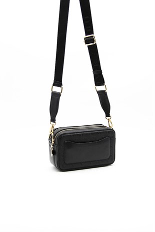 Silver & Polo Siyah - Siyah SP1078 Kadın Çapraz Çanta