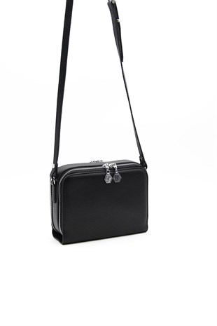 Silver & Polo Siyah - Siyah SP888 Kadın Çapraz Çanta