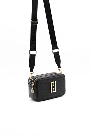 Silver & Polo Siyah - Siyah SP1078 Kadın Çapraz Çanta