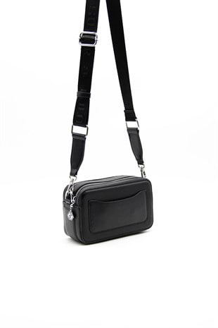 Silver & Polo Siyah - Siyah SP1078 Kadın Çapraz Çanta