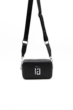 Silver & Polo Siyah - Siyah SP1078 Kadın Çapraz Çanta