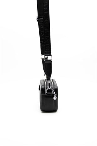 Silver & Polo Siyah - Siyah SP1078 Kadın Çapraz Çanta