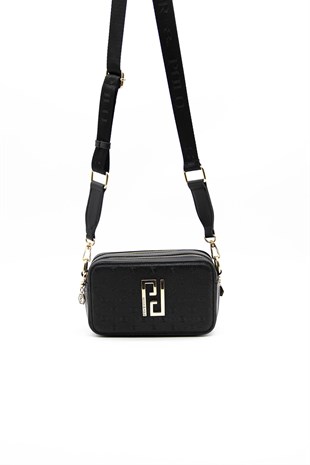 Silver & Polo Siyah - Siyah SP1078 Kadın Çapraz Çanta