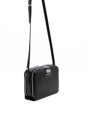 Silver & Polo Siyah - Siyah SP888 Kadın Çapraz Çanta