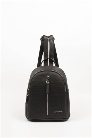 Silver & Polo Siyah - Siyah SP901 Kadın Sırt Çantası