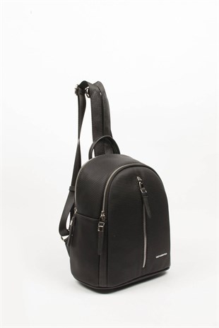 Silver & Polo Siyah - Siyah SP901 Kadın Sırt Çantası