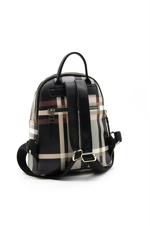 Silver & Polo Siyah - Siyah SP901 Kadın Sırt Çantası