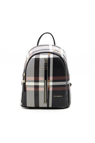 Silver & Polo Siyah - Siyah SP901 Kadın Sırt Çantası