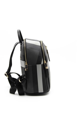 Silver & Polo Siyah - Siyah SP901 Kadın Sırt Çantası