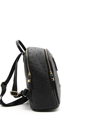 Silver & Polo Siyah - Siyah SP901 Kadın Sırt Çantası