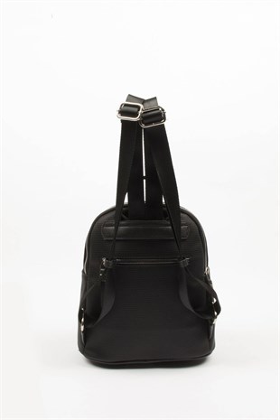 Silver & Polo Siyah - Siyah SP901 Kadın Sırt Çantası