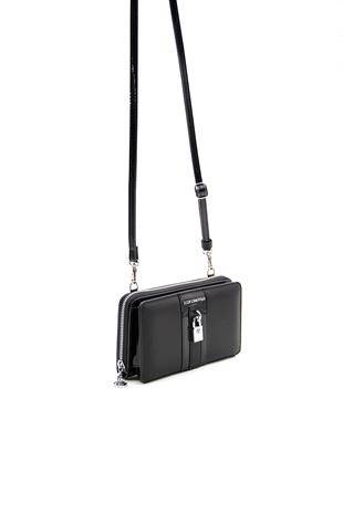 Silver & Polo Siyah - Rugan Siyah SP1138 Kadın Cüzdan & Kartlık
