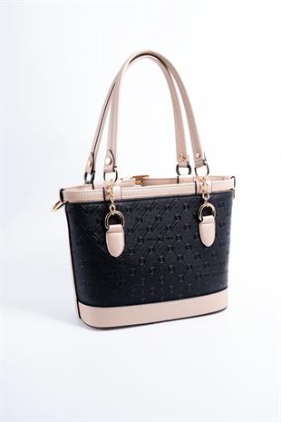 Silver & Polo Siyah - S.nut SP1155 Kadın El Çantası