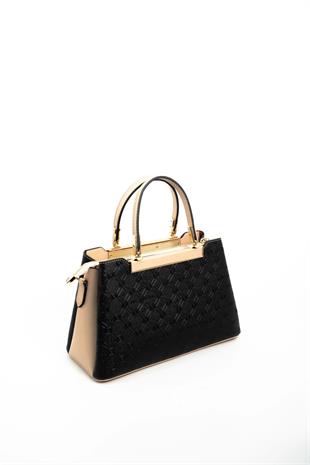 Silver & Polo Siyah - S.nut SP913 Kadın El Çantası