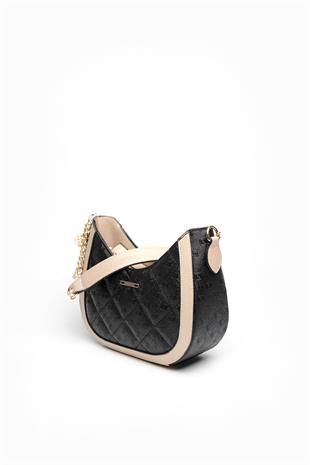 Silver & Polo Siyah - S.nut SP1168 Kadın Omuz Çantası
