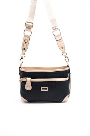 Silver & Polo Siyah - S.nut SP1160 Kadın Çapraz Çanta