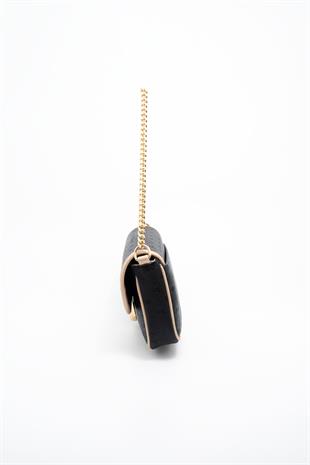 Silver & Polo Siyah - S.nut SP1171 Kadın Omuz Çantası