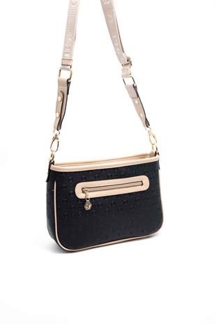 Silver & Polo Siyah - S.nut SP1160 Kadın Çapraz Çanta