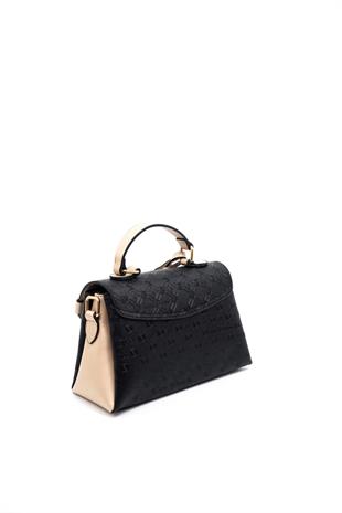 Silver & Polo Siyah - S.nut SP1159 Kadın El Çantası