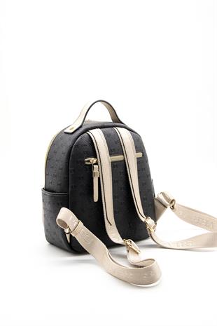 Silver & Polo Siyah - S.nut SP1130 Kadın Sırt Çantası
