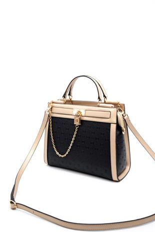 Silver & Polo Siyah - S.nut SP1166 Kadın El Çantası