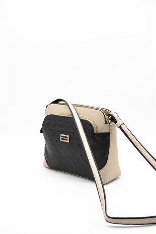 Silver & Polo Siyah - S.nut SP364 Kadın Çapraz Çanta