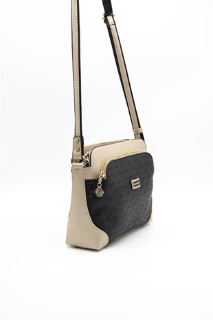 Silver & Polo Siyah - S.nut SP364 Kadın Çapraz Çanta