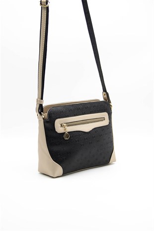 Silver & Polo Siyah - S.nut SP364 Kadın Çapraz Çanta