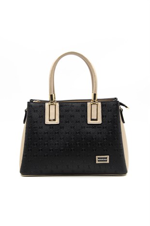 Silver & Polo Siyah - S.nut SP1000 Kadın El Çantası