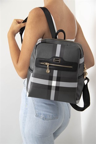 Silver & Polo Siyah - Siyah SP866 Kadın Sırt Çantası