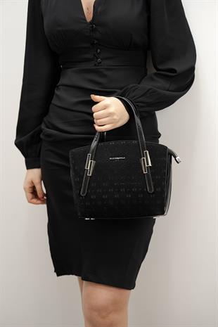 Silver & Polo Siyah - Siyah SP1021 Kadın El Çantası